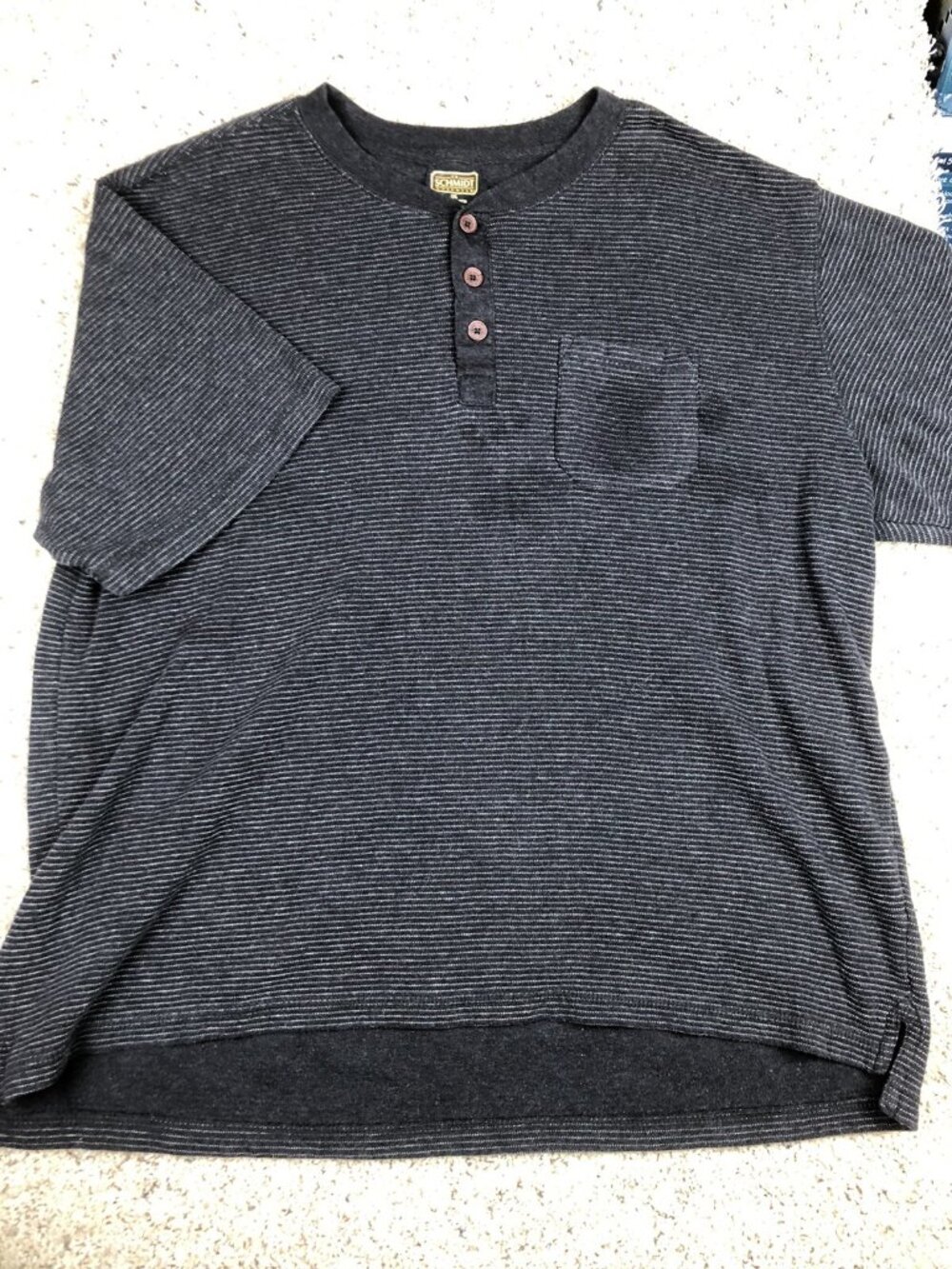 C.E. Schmidt Workwear XXL Thermal Short Sleeve Polo Shirt Soft Warm W/ Buttons